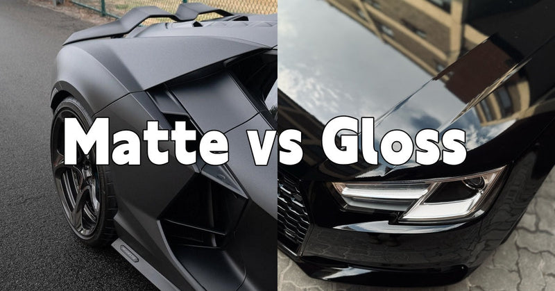 Matte vs Gloss PET Vinyl Wrap: Which Finish is Right for Your Car?
