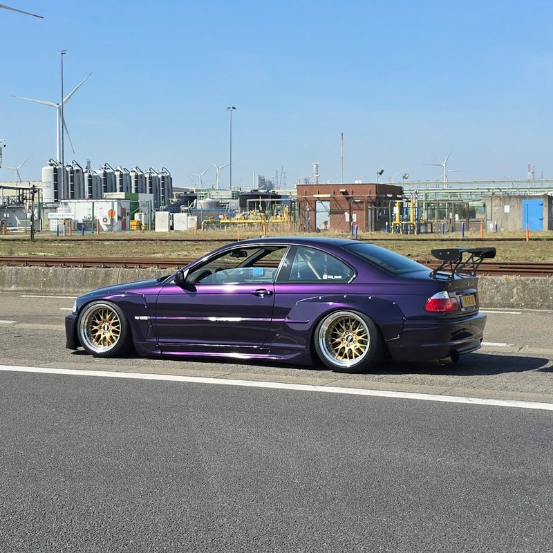 Gloss Midnight Purple Car Vinyl Wrap: Transform Your Ride with a Premium High Gloss Finish