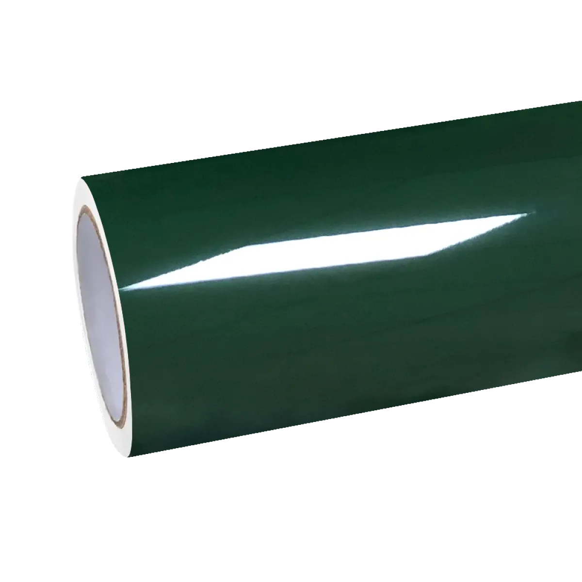 Gloss British racing green vinyl on a vehicle