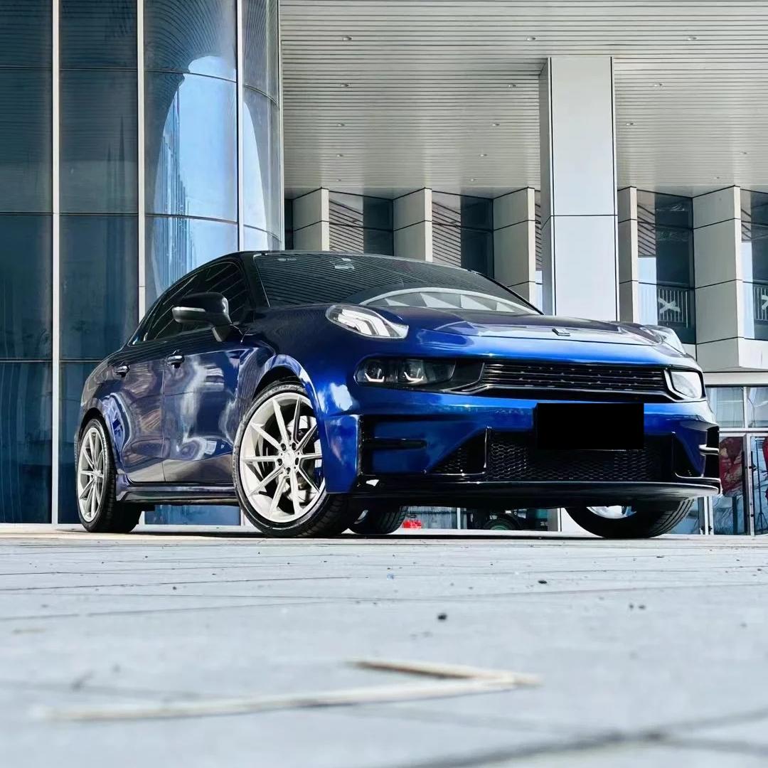 Gloss Metallic Gentian Blue Car Vinyl Wrap
