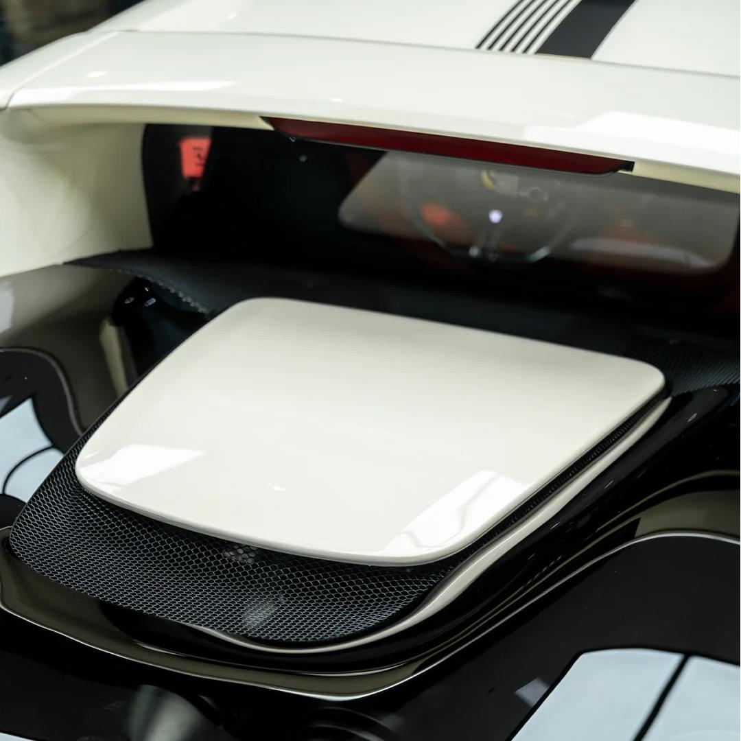 Gloss Pepper White Car Vinyl Wrap