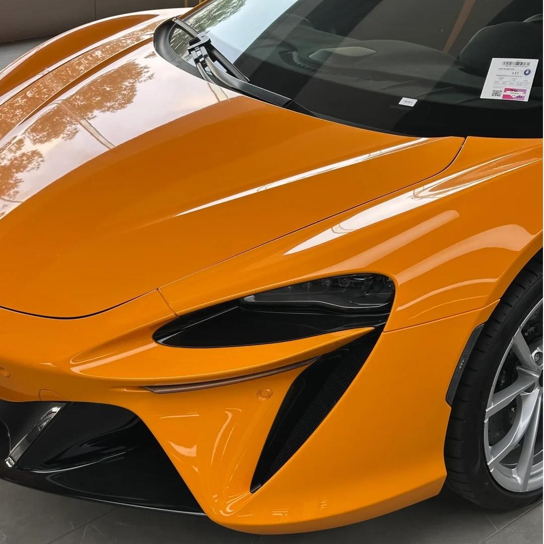 Mclaren Orange Car Vinyl Wrap