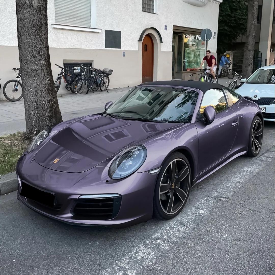 Gloss Rosemary Purple Car Vinyl Wrap