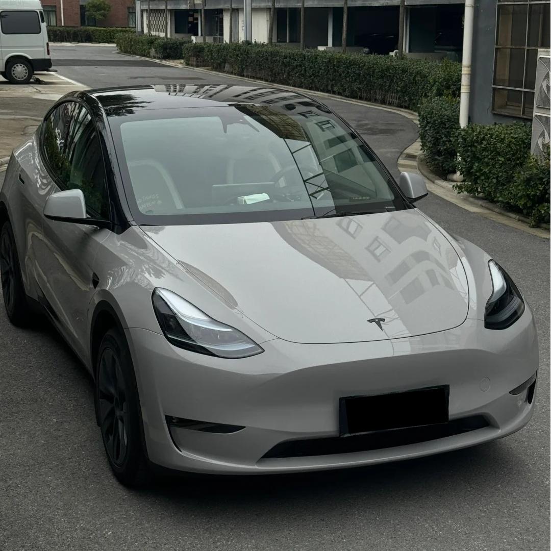 TPU Glossy Dark Chalkn Grey Colored PPF Paint Protection Film