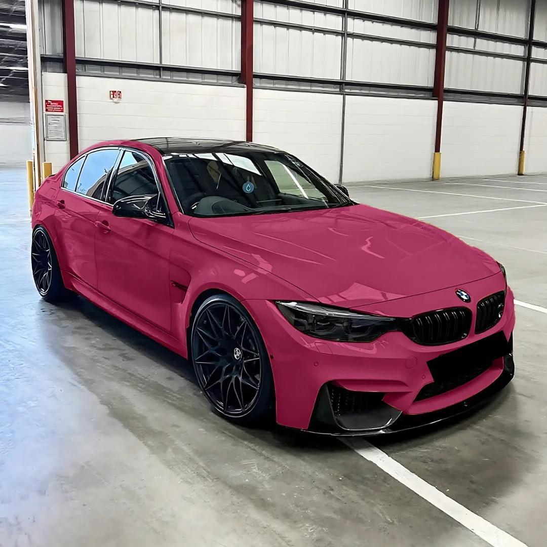 TPU Glossy Ruby Star Colored PPF Paint Protection Film