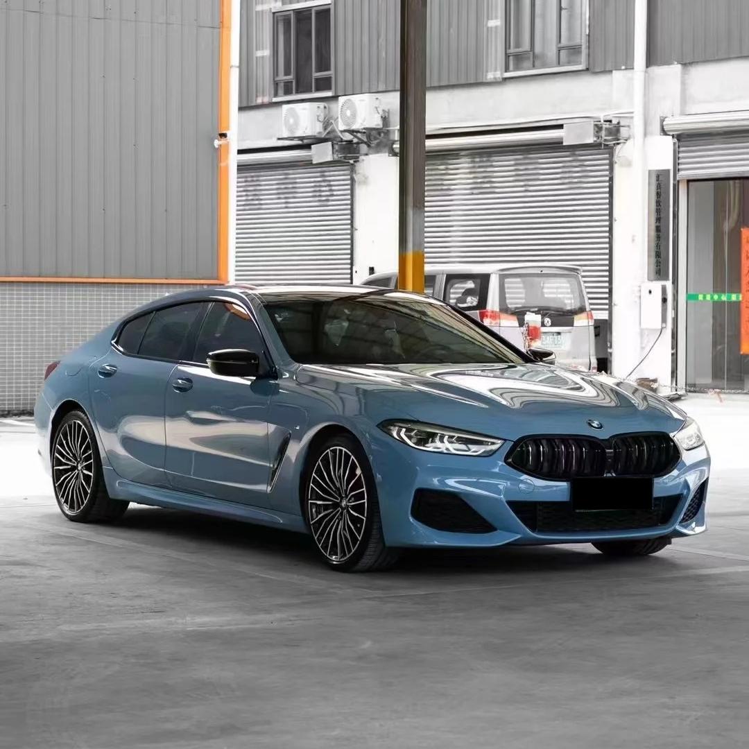 TPU Glossy China Blue Colored PPF Paint Protection Film