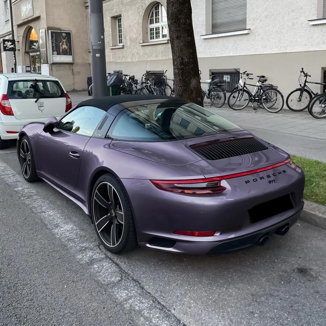 Gloss Rosemary Purple Car Vinyl Wrap