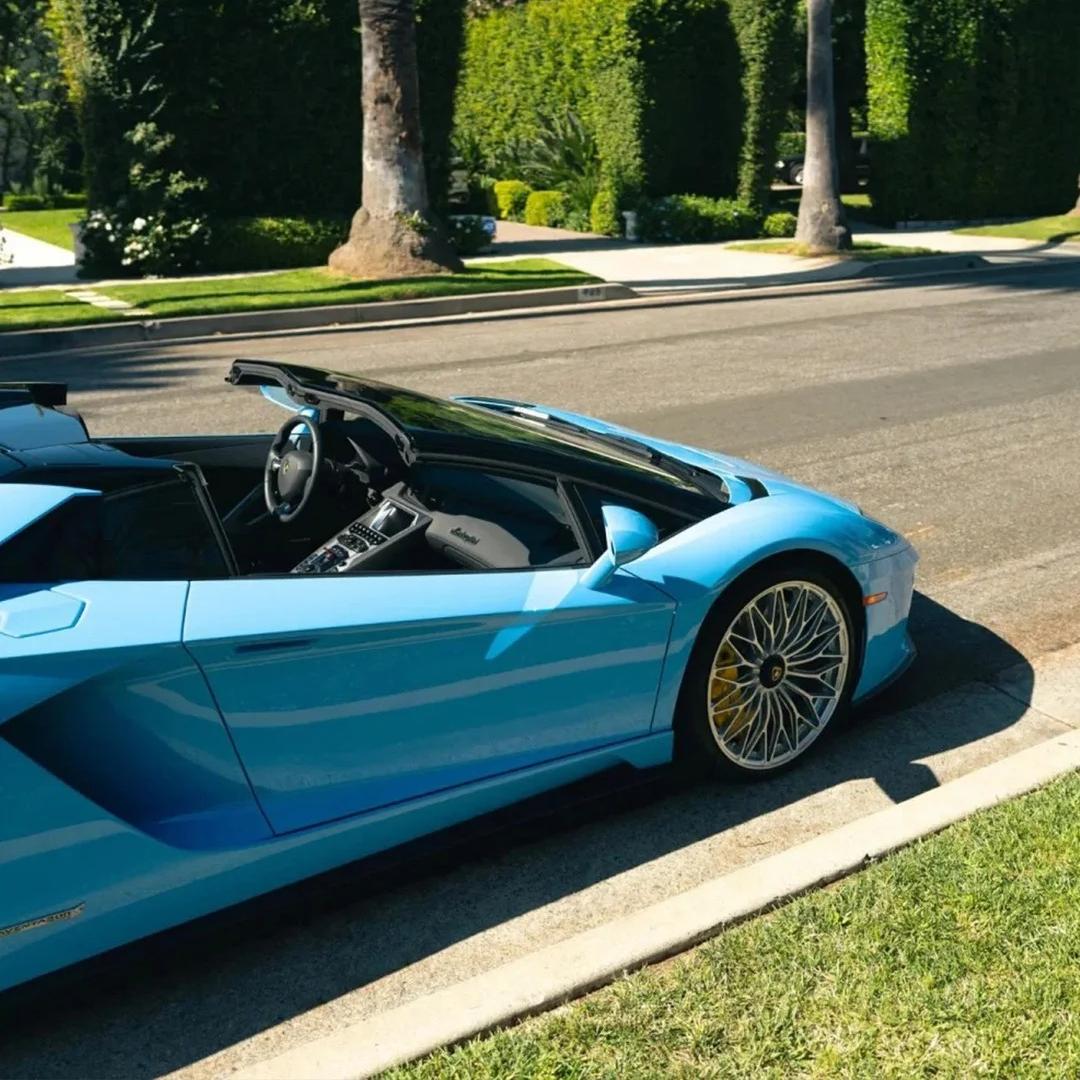 TPU Gloss Light Sky Blue PPF Paint Protection Film