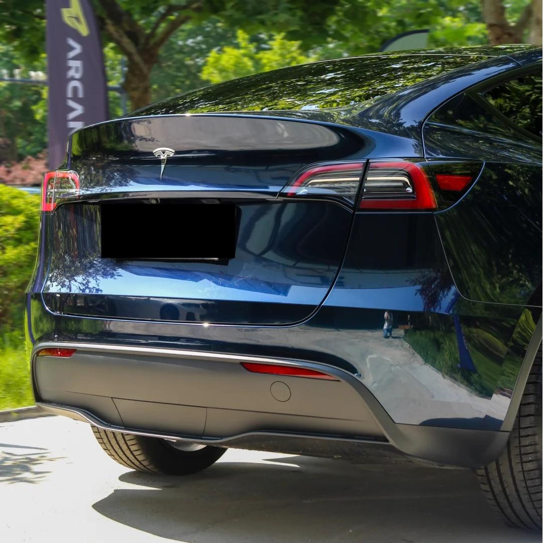 Gloss Metallic Midnight Blue Car Vinyl Wrap PET