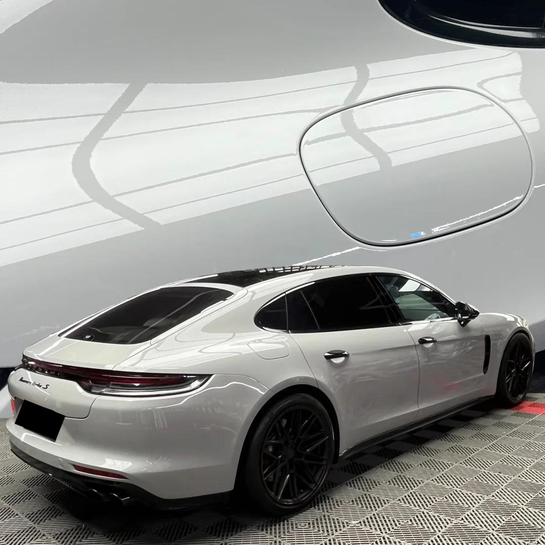 TPU Glossy Dark Chalkn Grey Colored PPF Paint Protection Film