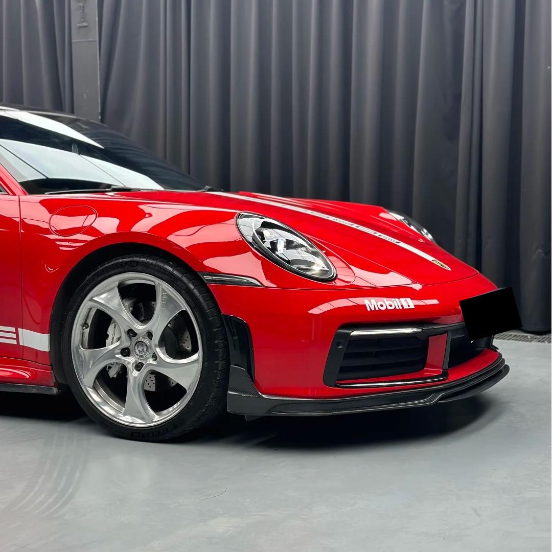TPU Glossy Farrari Red Colored PPF Paint Protection Film