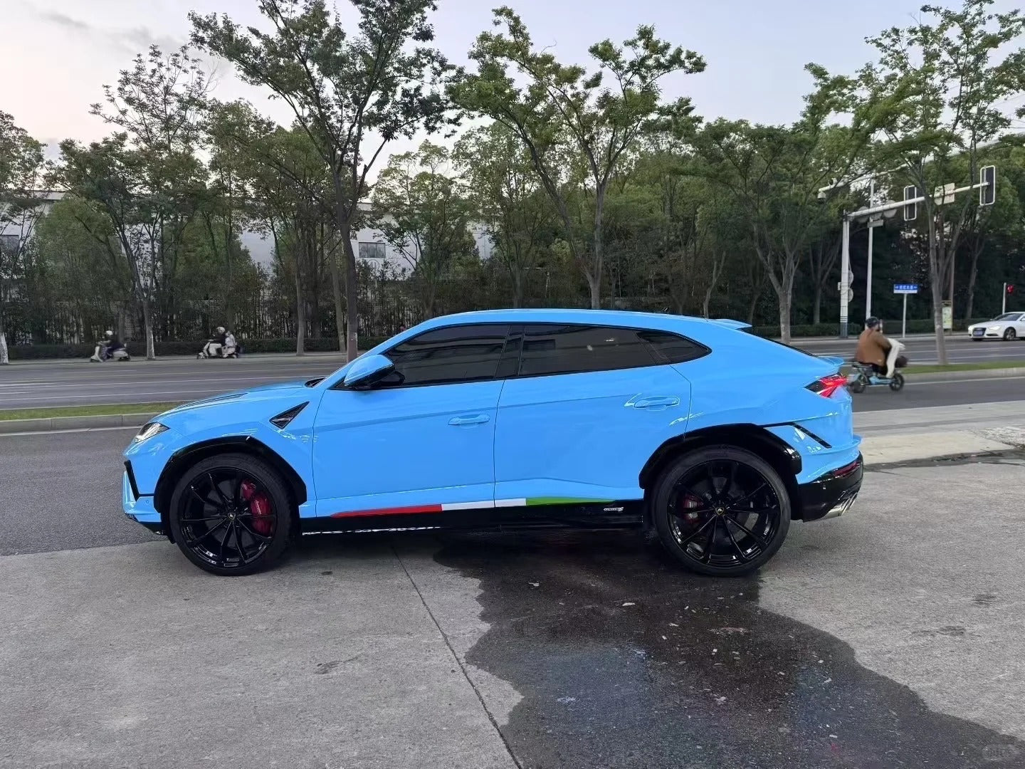 TPU Gloss Light Sky Blue PPF Paint Protection Film