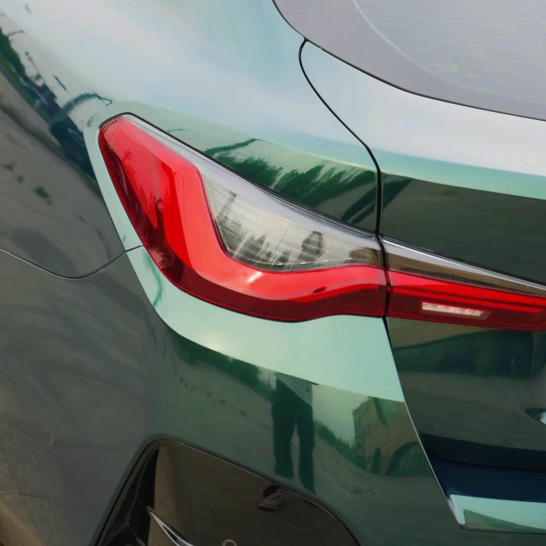 Gloss Metallic Royal Green Car Vinyl Wrap
