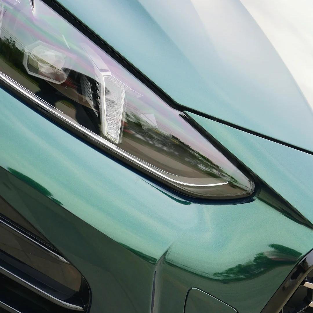 Gloss Metallic Royal Green Car Vinyl Wrap