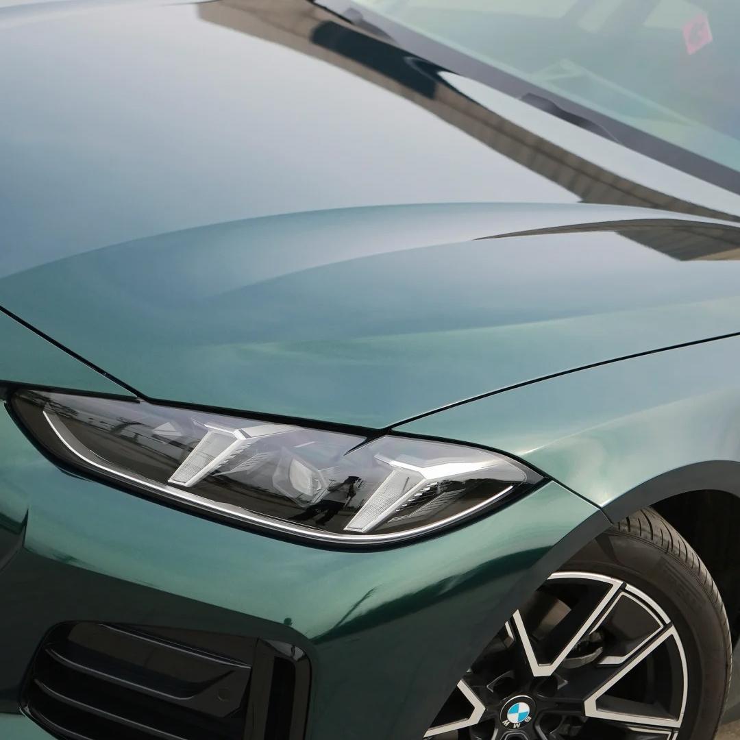Gloss Metallic Royal Green Car Vinyl Wrap