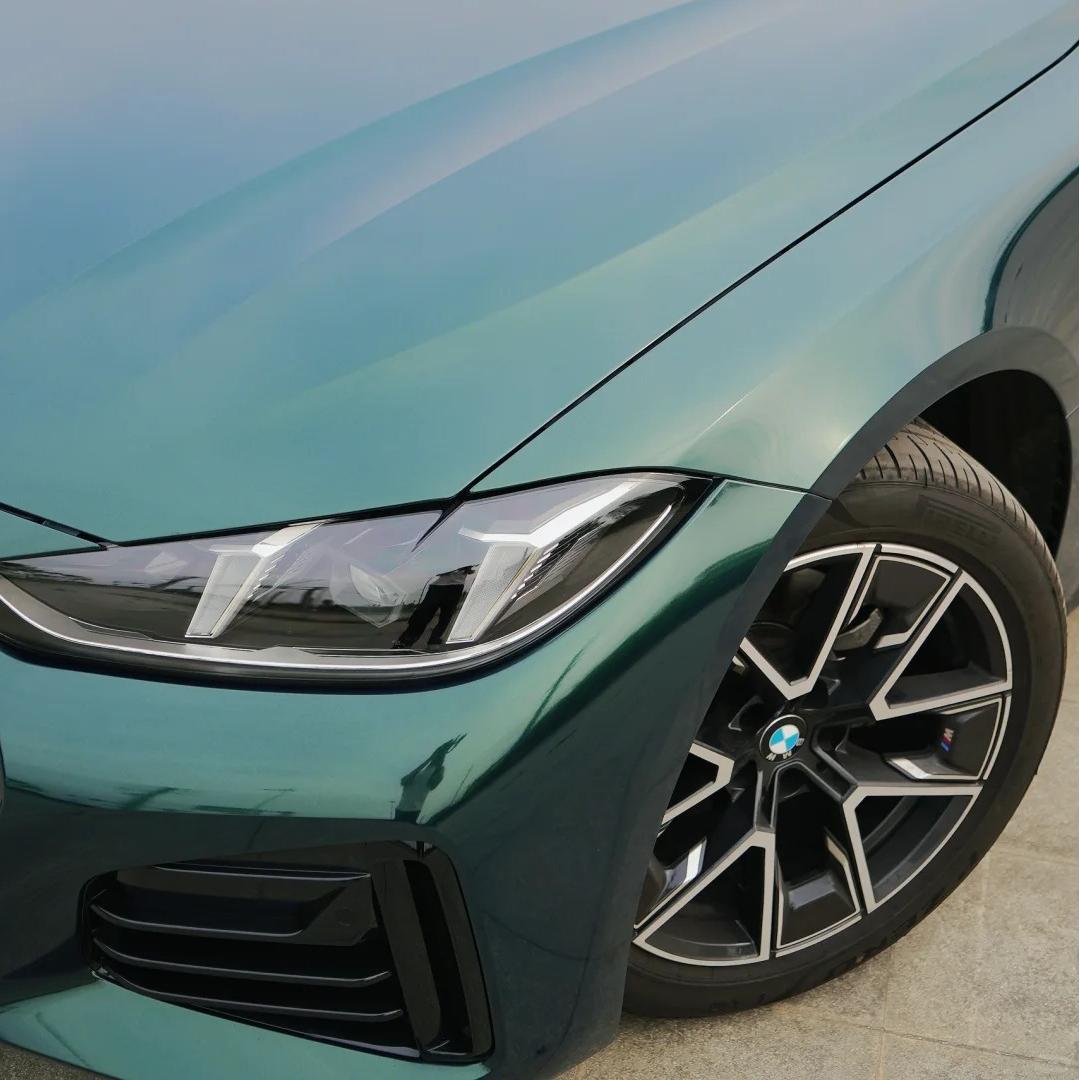 Gloss Metallic Royal Green Car Vinyl Wrap