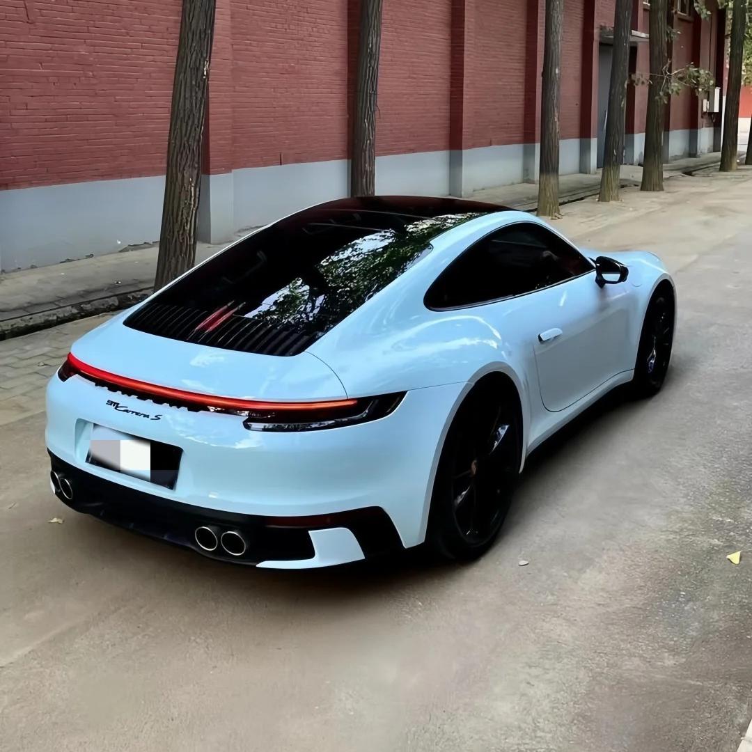 TPU Glossy Glacier Blue Colored PPF Paint Protection Film