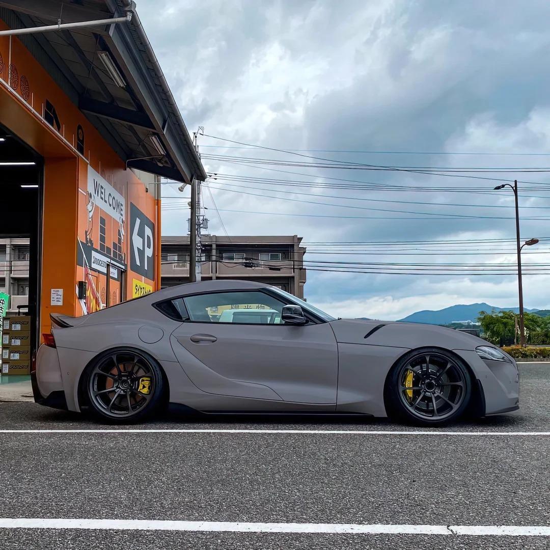 PET Gloss Dove Grey Car Vinyl Wrap