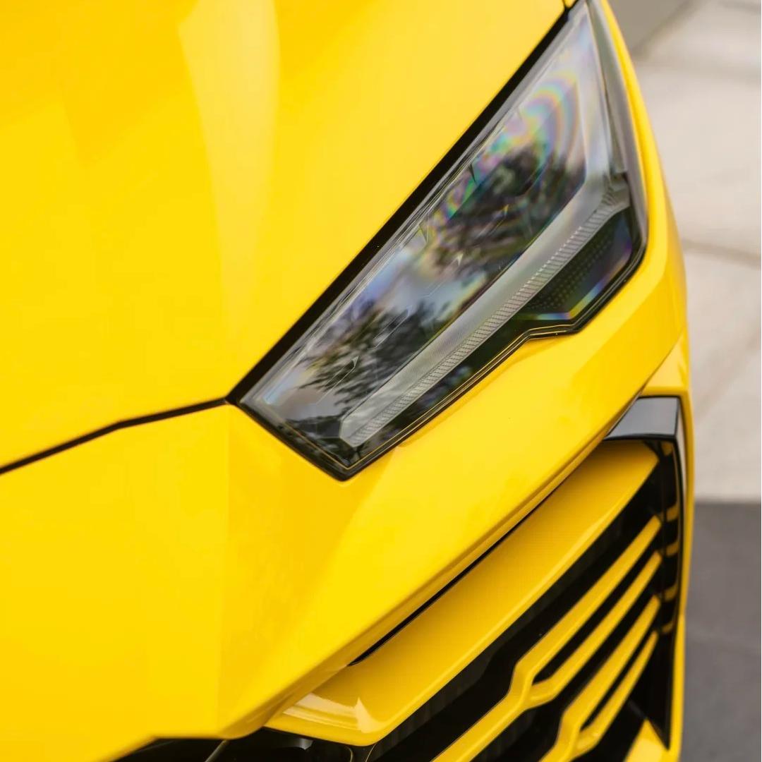 TPU Glossy Signal Yellow Colored PPF Paint Protection Film