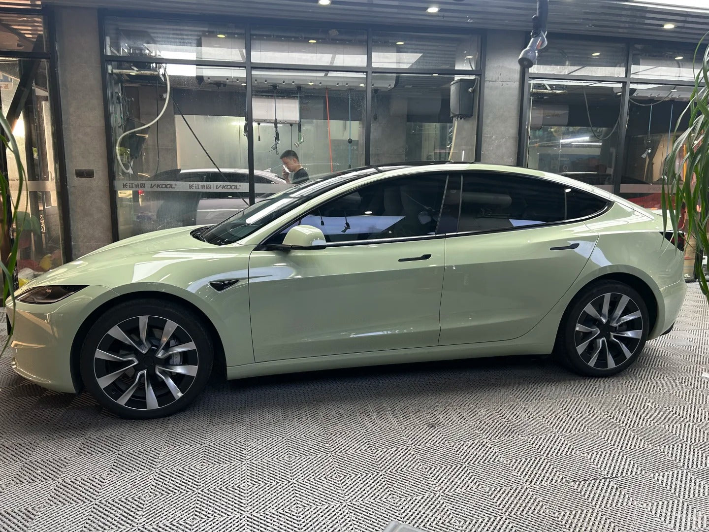 TPU Gloss Khaki Green PPF Paint Protection Film