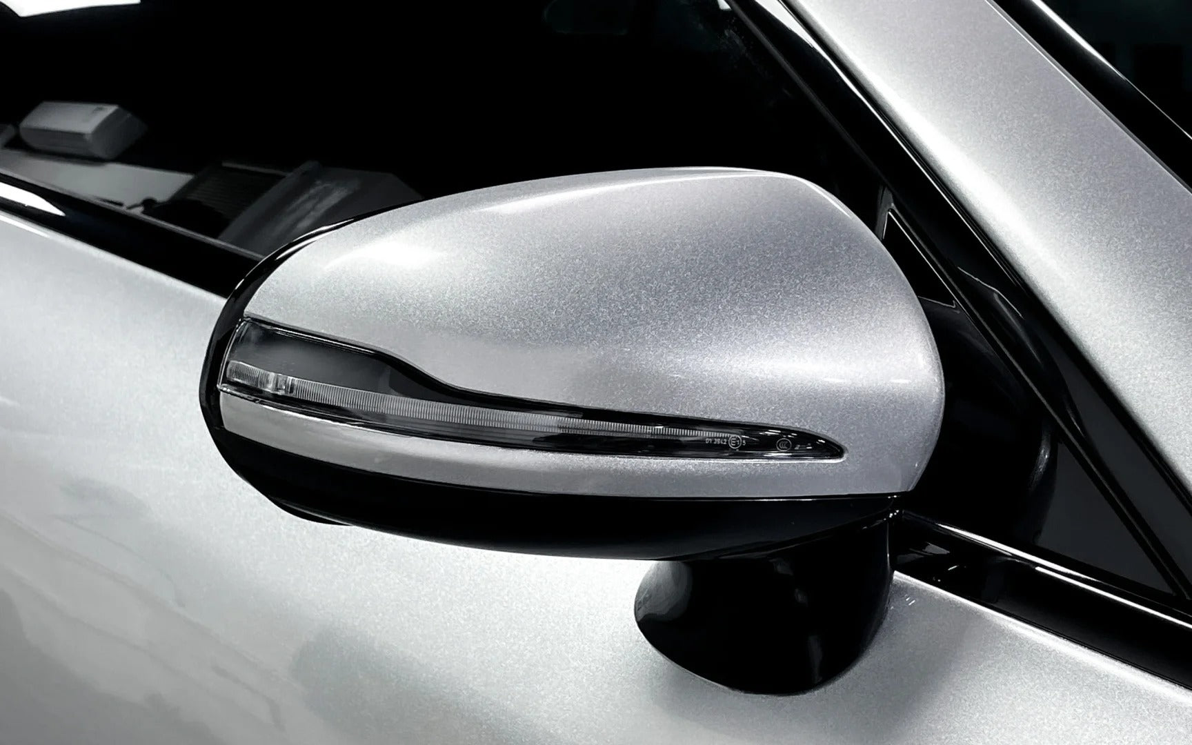 Gloss Metallic Diamond Silver Car Vinyl Wrap
