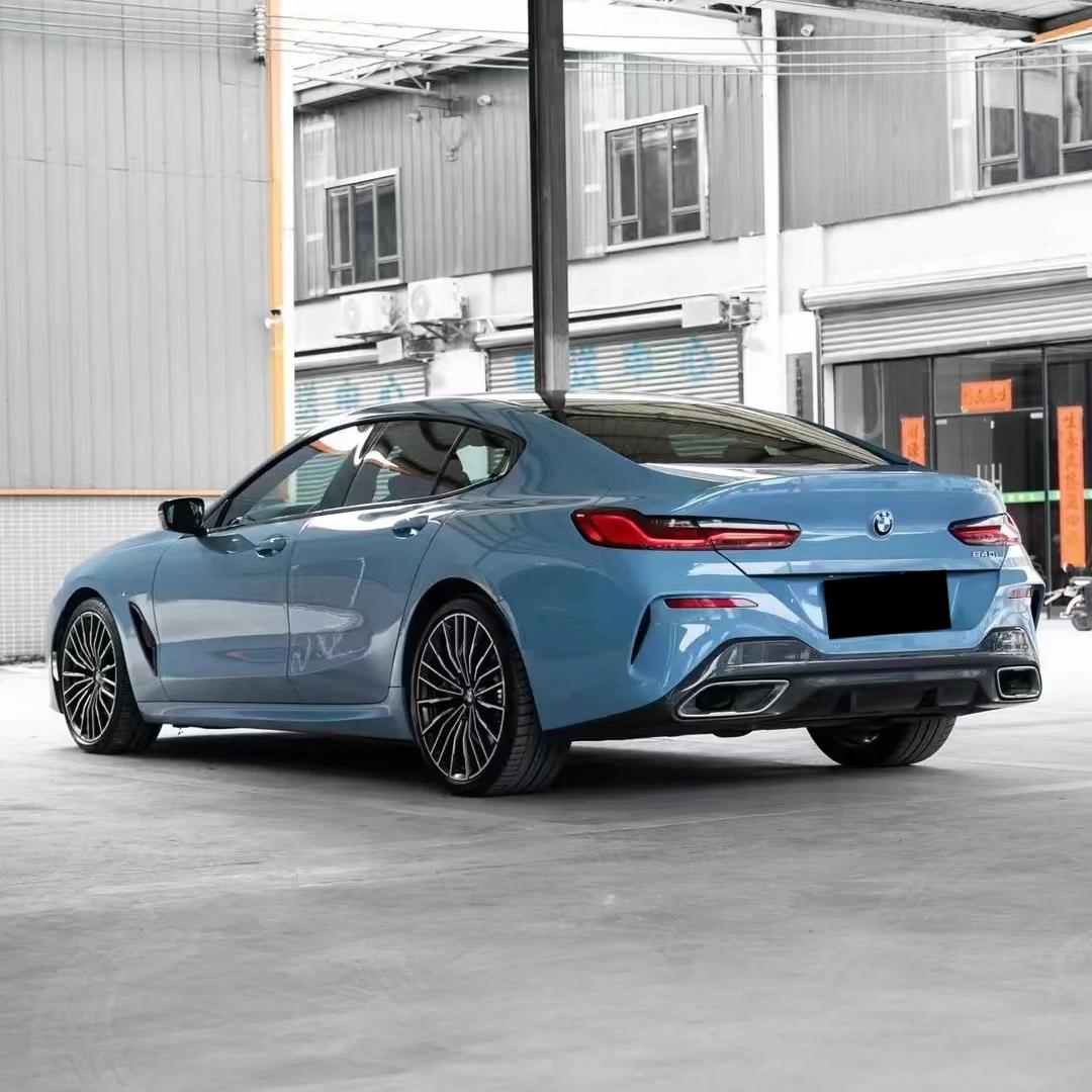 TPU Glossy China Blue Colored PPF Paint Protection Film