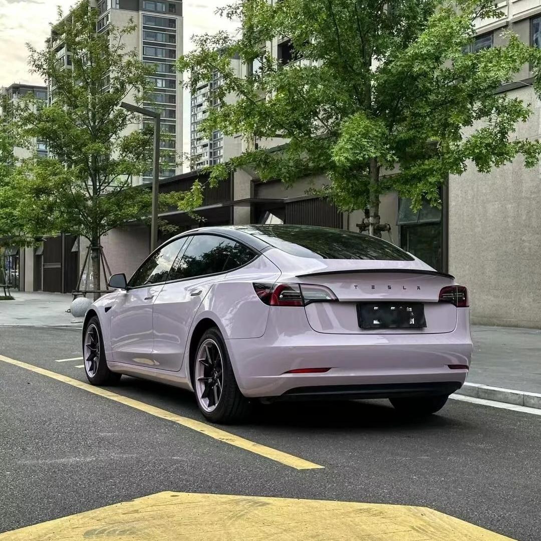 TPU Glossy Misty Purple Colored PPF Paint Protection Film