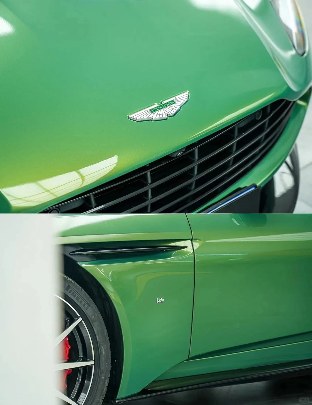 Gloss Metallic Iridescent Emerald Green Car Vinyl Wrap