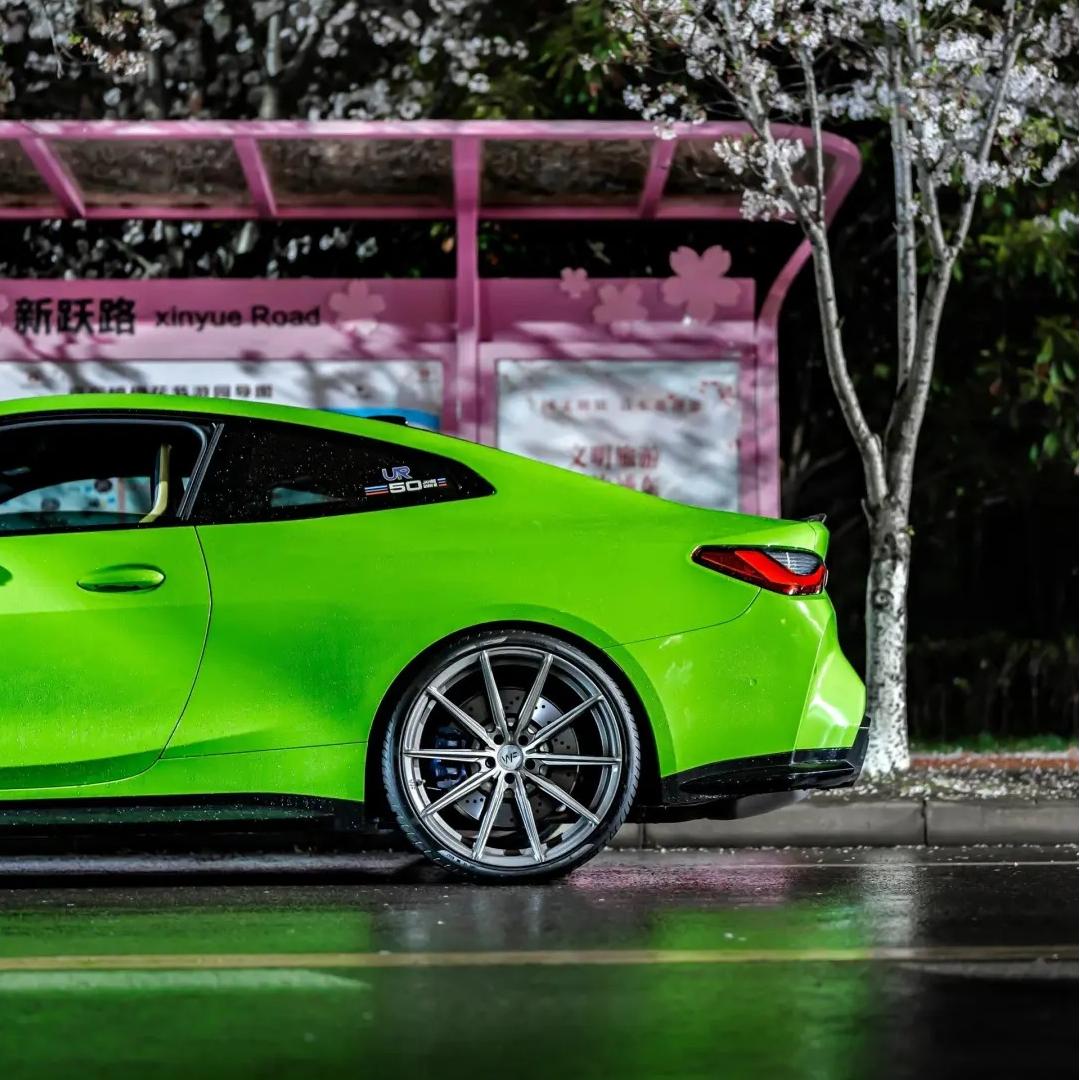 Gloss Viper Green Car Vinyl Wrap Sale
