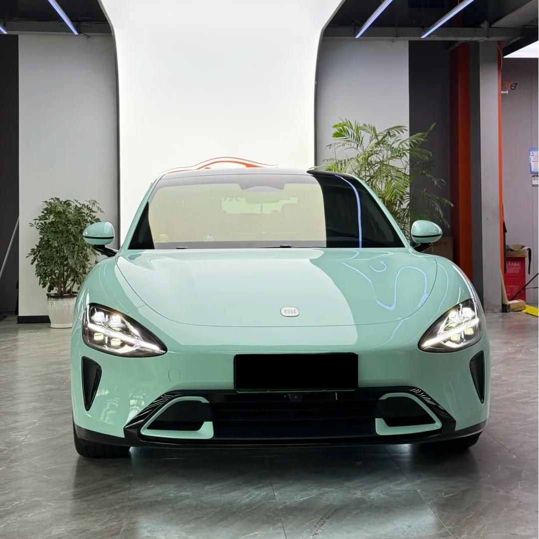 TPU Glossy Cragginess Green Colored PPF Paint Protection Film