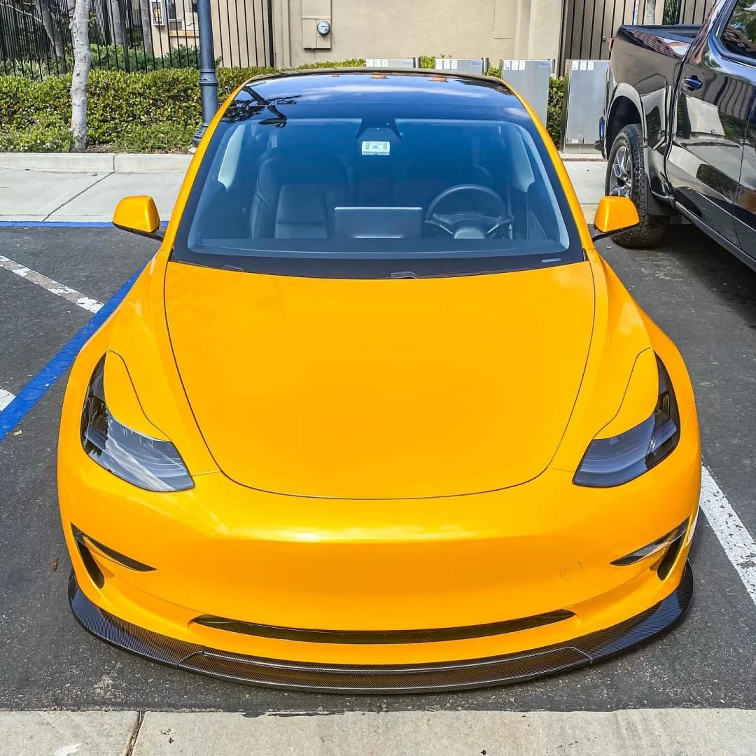 Gloss Metallic Golden Yellow Car Vinyl Wrap