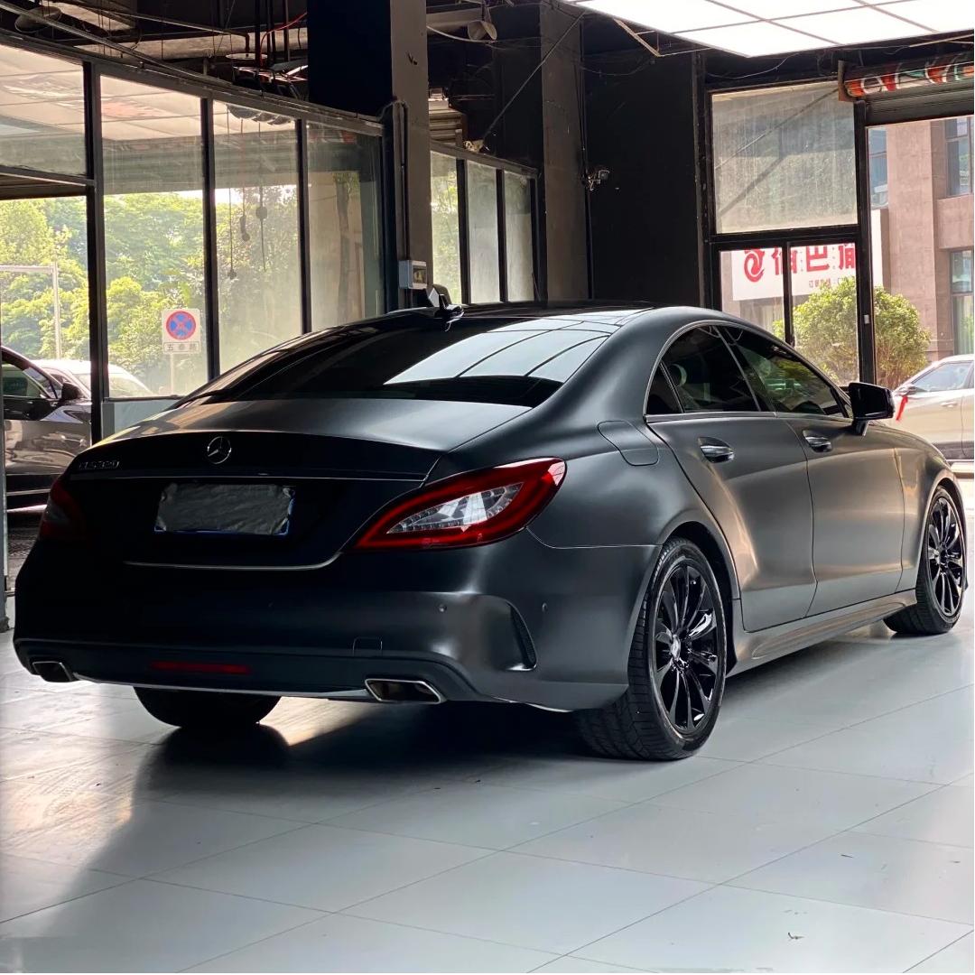 Matte Metallic Satin Mountain Grey Car Vinyl Wrap PET