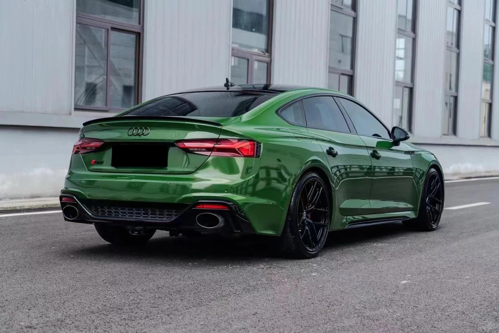 Gloss Metallic Sonoma Green Car Vinyl Wrap PET