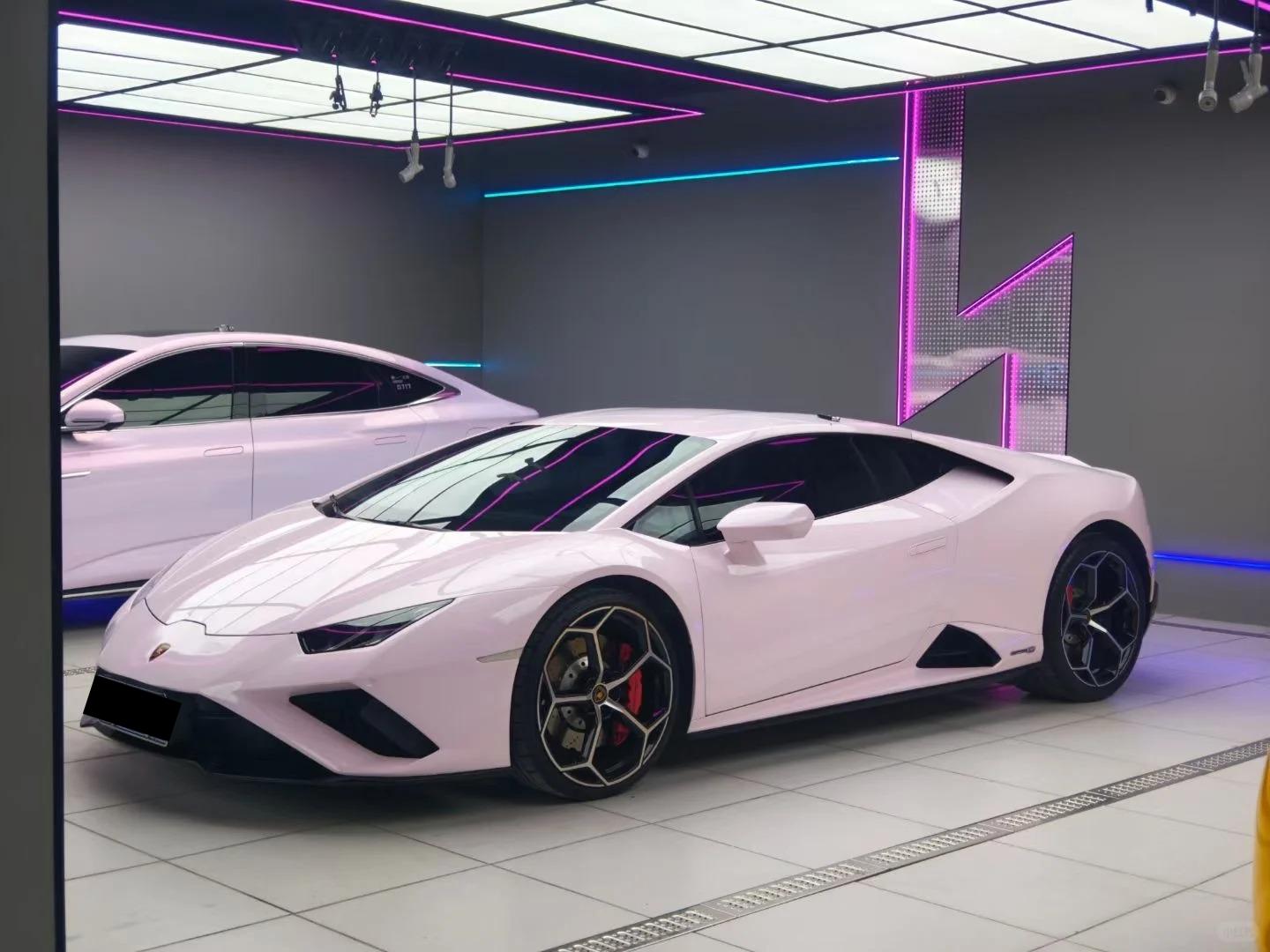 Gloss Mary Kary Pink Car Vinyl Wrap