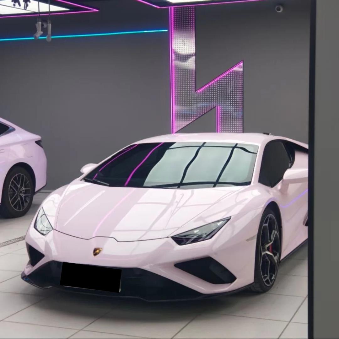 Gloss Mary Kary Pink Car Vinyl Wrap