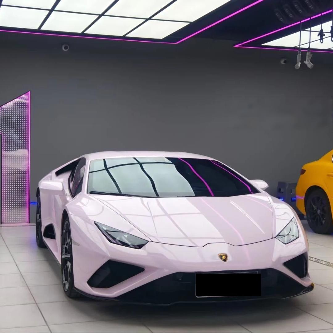 Gloss Mary Kary Pink Car Vinyl Wrap