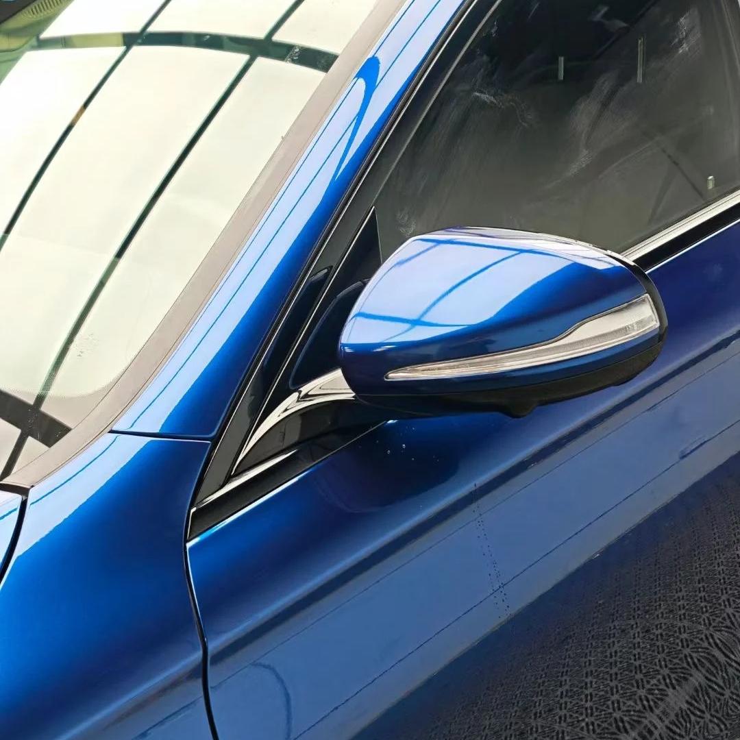 Gloss Indigo Blue Car Vinyl Wrap PET