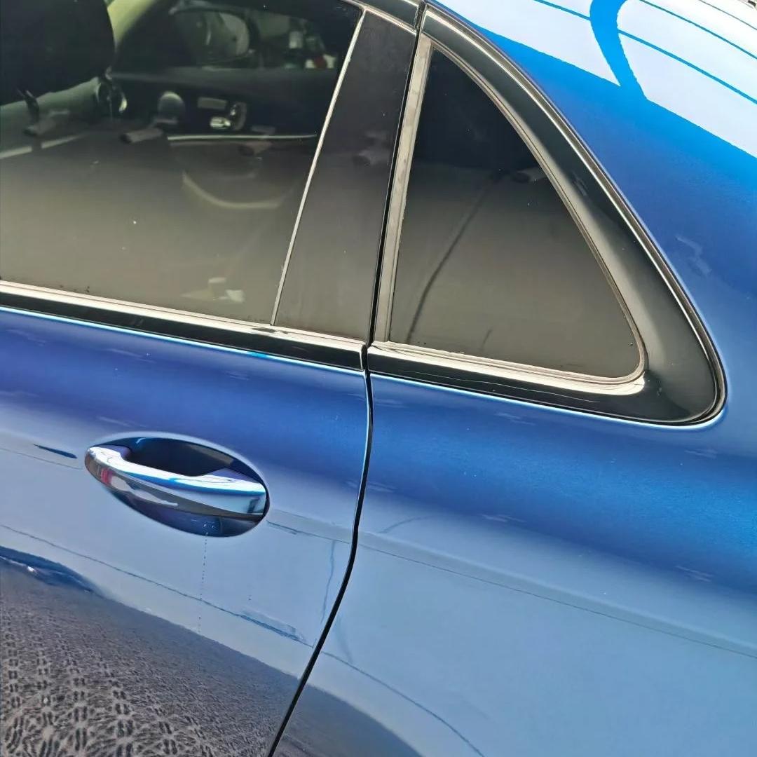 Gloss Indigo Blue Car Vinyl Wrap PET