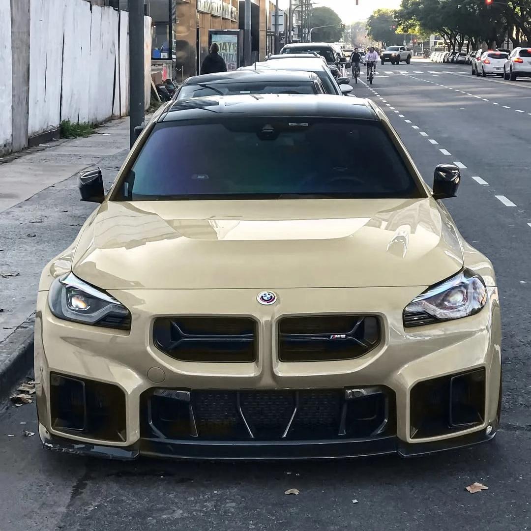 TPU Glossy Cuban Sand Yellow Colored PPF Paint Protection Film