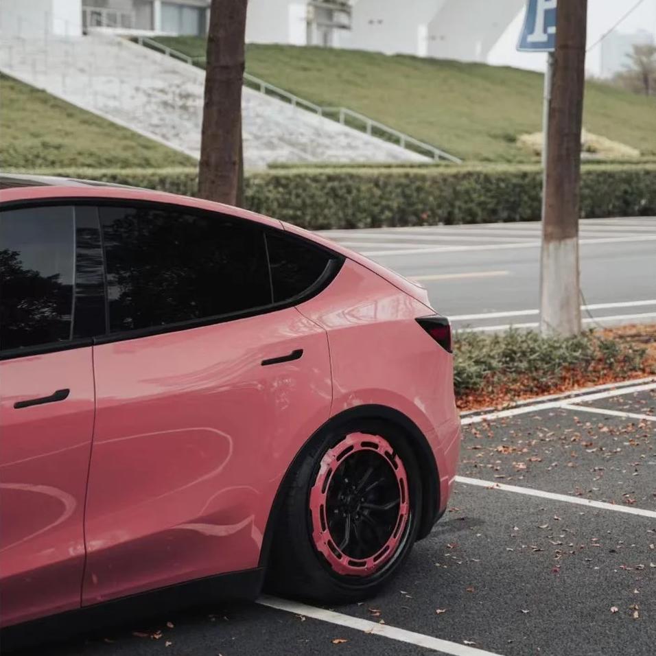Gloss Morganite Red Car Vinyl Wrap