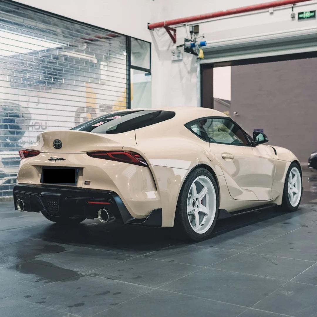 TPU Glossy Cuban Sand Yellow Colored PPF Paint Protection Film