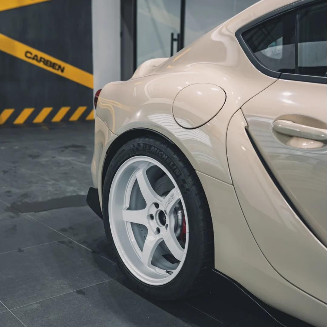 TPU Glossy Cuban Sand Yellow Colored PPF Paint Protection Film