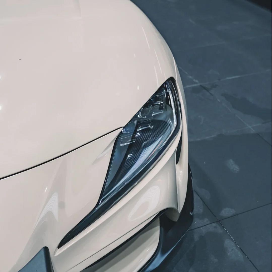 TPU Glossy Cuban Sand Yellow Colored PPF Paint Protection Film
