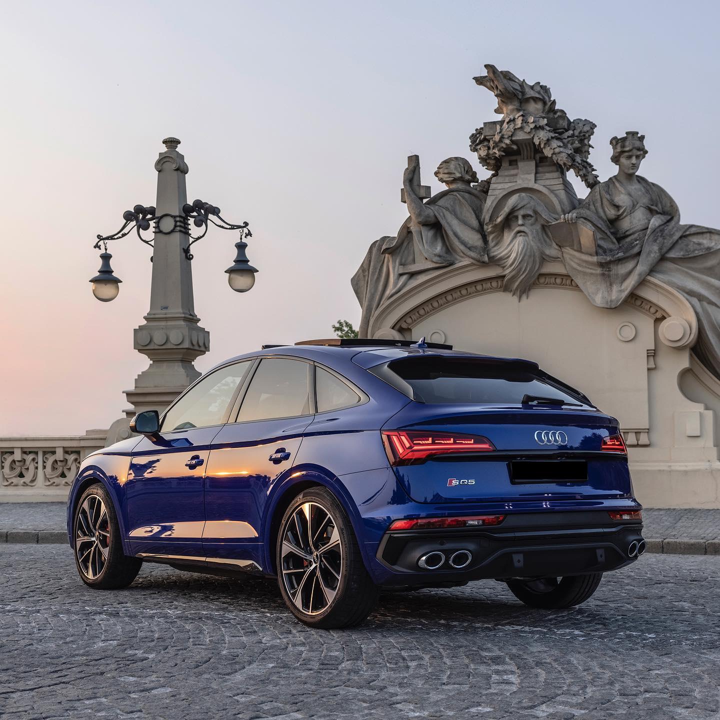 dark blue metallic wrap