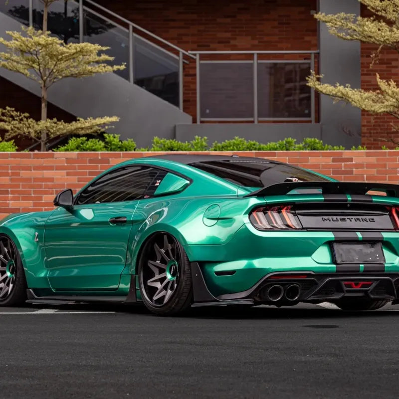 Best Gloss Metallic Isle Of Man Green Car Vinyl Wrap