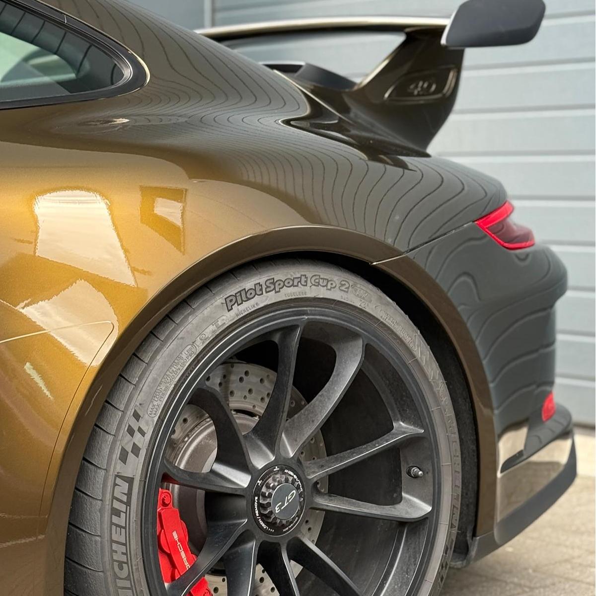 black gold wrap