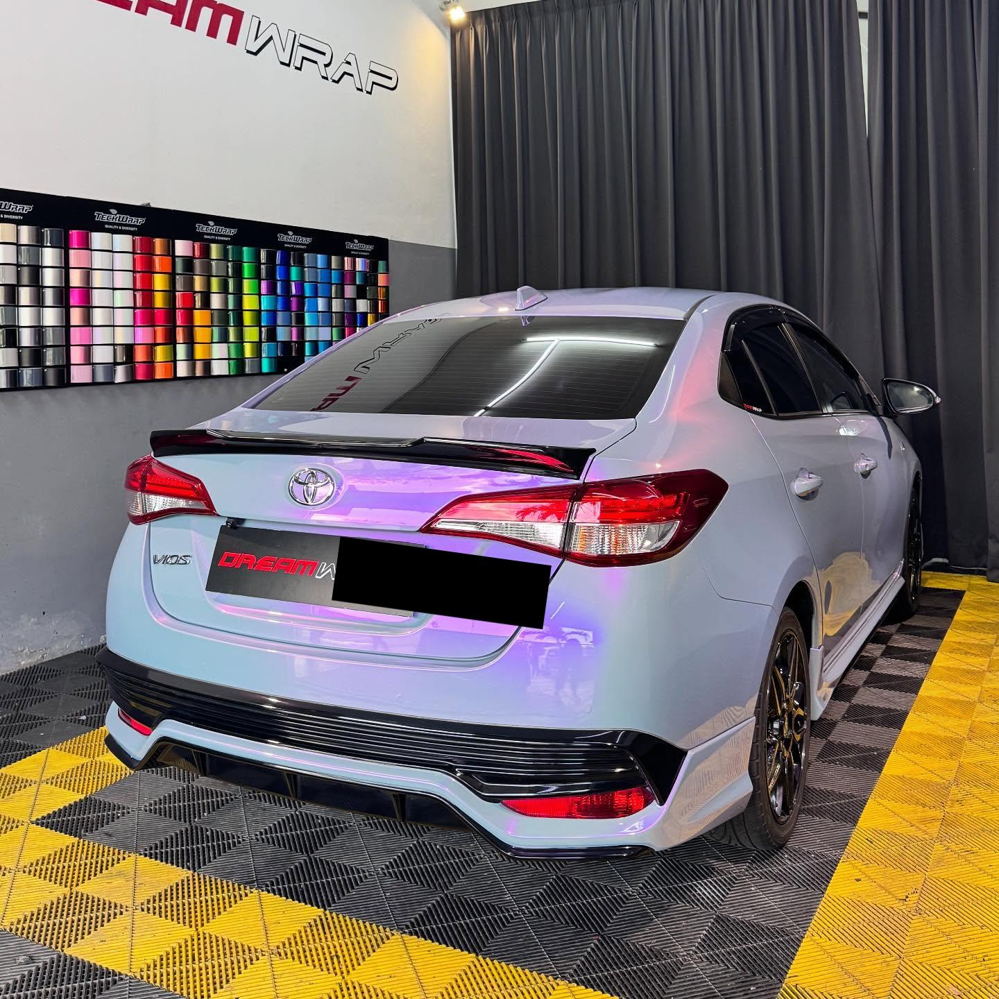TPU Gloss Twin Candy Grey Purple Paint Protection Film