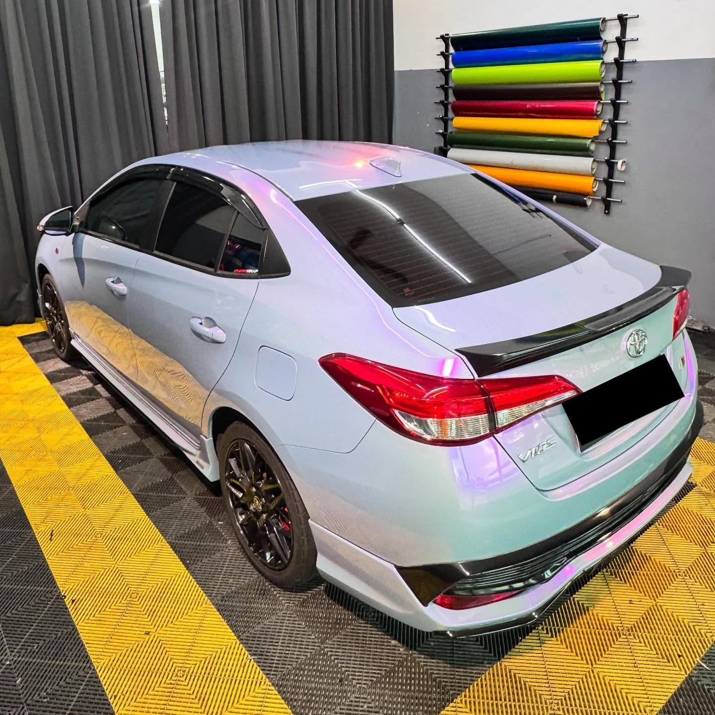 TPU Gloss Twin Candy Grey Purple Paint Protection Film