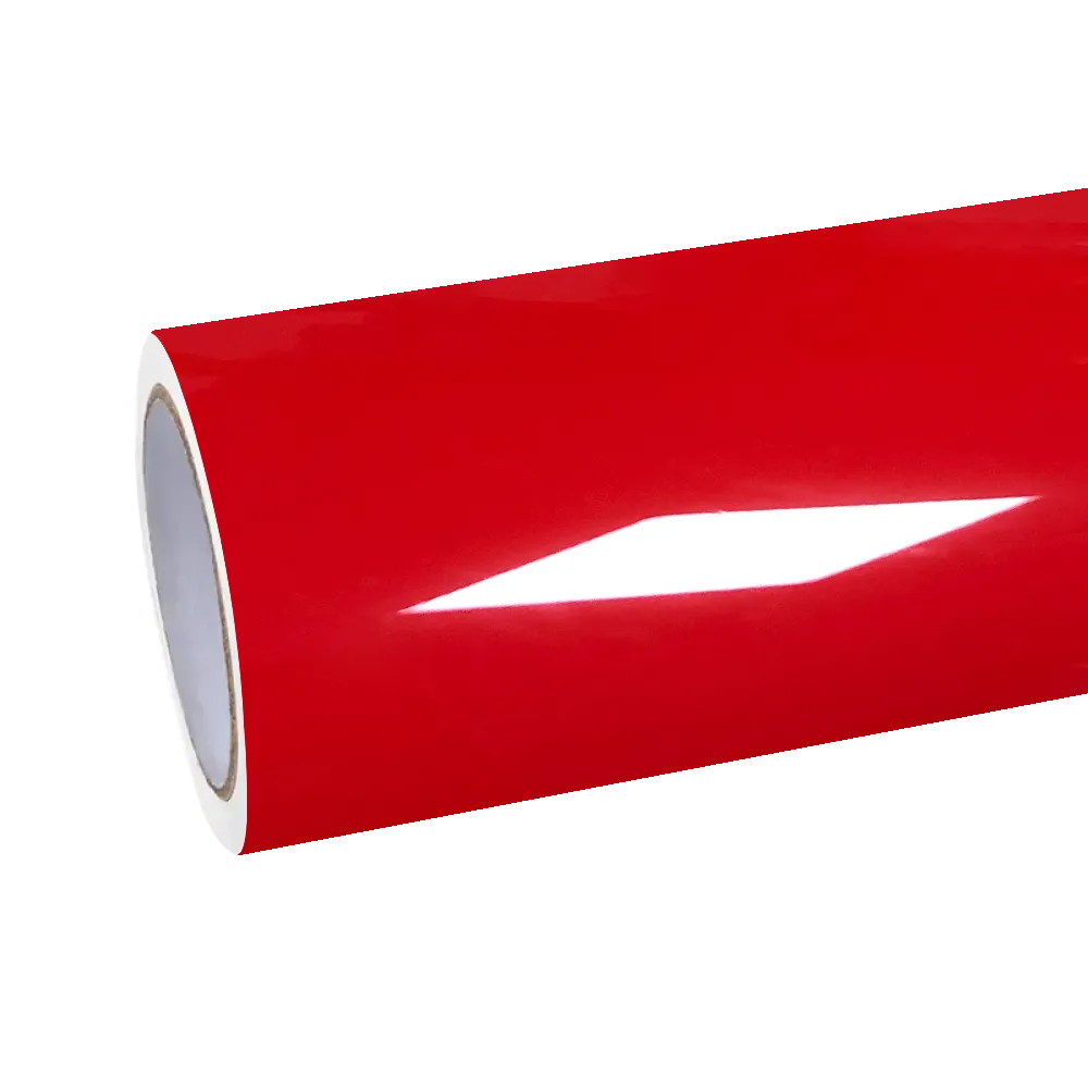 TPU Glossy Farrari Red Colored PPF Paint Protection Film