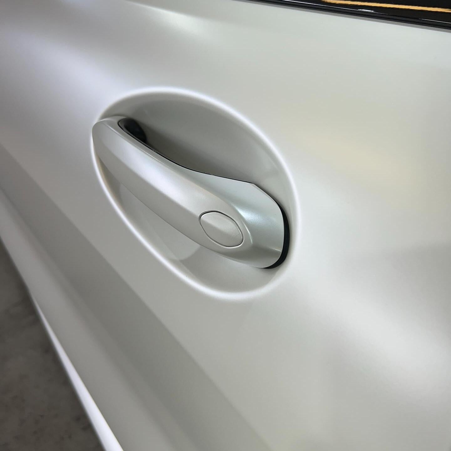 satin white vinyl wrap